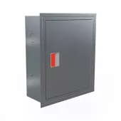 Шкаф пожарный ШПК-310 ВЗ из нержавеющей стали встроенный